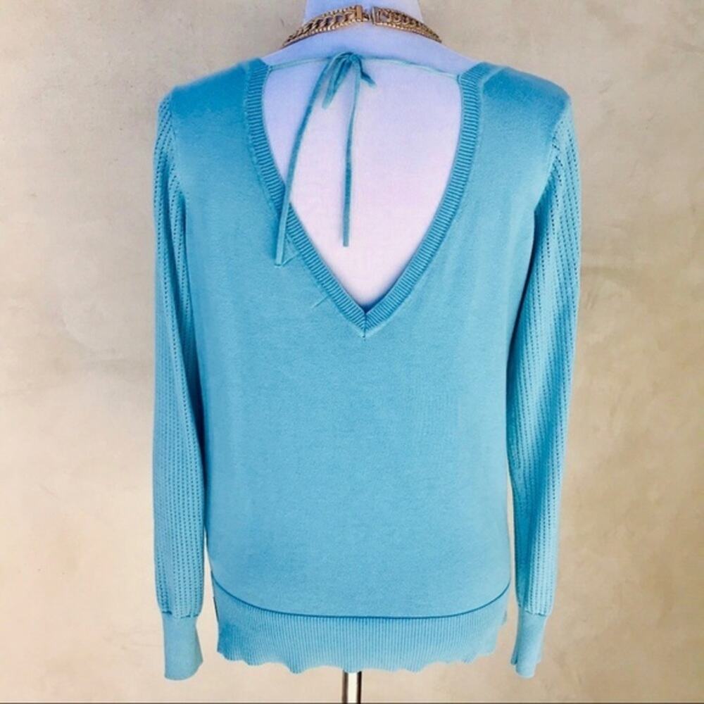 Ben Sherman Rare Retro Mod Open Back Sweater Euc - image 3